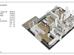 Prodej rodinného domu, Žehušice, 120 m2