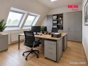 Pronájem kanceláře, Praha - Hloubětín, V Novém Hloubětíně, 162 m2