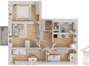 Prodej bytu 4+1, Hradec Králové, Gagarinova, 69 m2