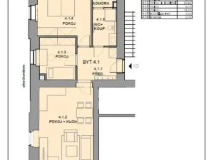 Pronájem bytu 3+kk, Plzeň, Skvrňanská, 65 m2