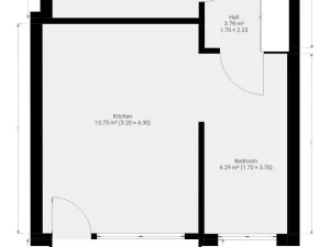 Pronájem bytu 1+kk, Praha - Hostivař, Arnošta Staňka, 35 m2