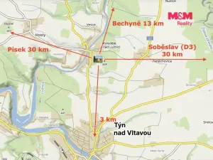 Prodej chaty, Týn nad Vltavou - Koloděje nad Lužnicí, 35 m2