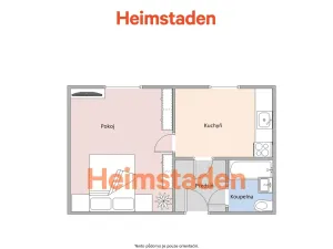 Pronájem bytu 1+1, Havířov - Šumbark, Opletalova, 28 m2