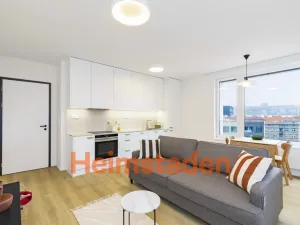 Pronájem bytu 2+kk, Praha - Holešovice, U Pergamenky, 57 m2