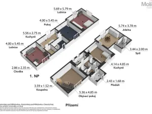Prodej rodinného domu, Kostomlaty pod Milešovkou, Pod kovárnou, 208 m2