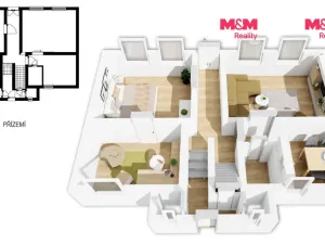 Prodej činžovního domu, Úpice, Svornosti, 170 m2