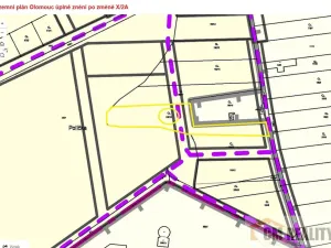 Prodej pozemku pro bydlení, Olomouc - Nové Sady, Andělská, 2198 m2