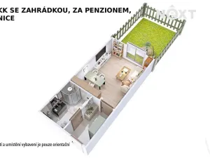 Pronájem bytu 1+kk, Mohelnice, Za Penzionem, 27 m2