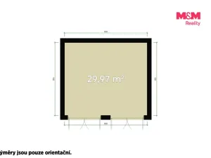 Prodej garáže, Plzeň, Edvarda Beneše, 30 m2