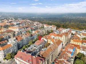 Pronájem bytu 1+kk, Praha - Bubeneč, Ovenecká, 34 m2