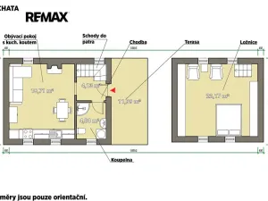 Prodej chaty, Kladruby, 49 m2