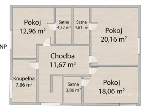 Prodej rodinného domu, Chotíkov, 167 m2