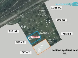 Prodej pozemku pro bydlení, Plzeň - Božkov, 747 m2