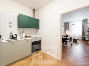 Pronájem bytu 2+kk, Praha - Vinohrady, Velehradská, 50 m2
