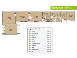 Prodej rodinného domu, Uherský Ostroh, 70 m2