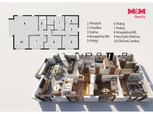 Prodej rodinného domu, Velké Přílepy, Sportovní, 112 m2