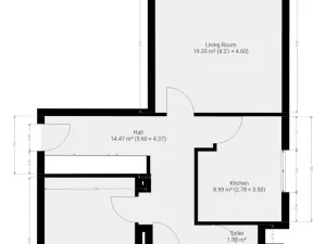 Pronájem bytu 2+1, Praha - Krč, Nad pískovnou, 67 m2