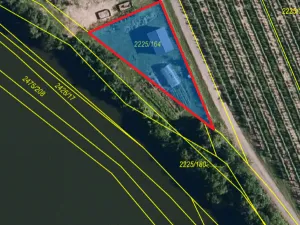 Prodej zahrady, Velké Bílovice, U Rybníka, 461 m2