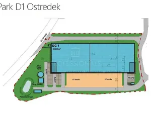 Pronájem skladu, Ostředek, 5672 m2