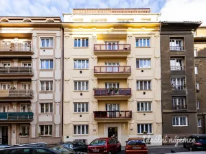 Pronájem bytu 1+kk, Praha - Žižkov, Viklefova, 38 m2