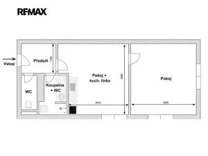 Pronájem kanceláře, Praha - Podolí, Na hřebenech I, 38 m2