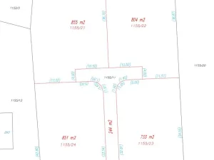 Prodej pozemku pro bydlení, Spálené Poříčí - Lipnice, 855 m2