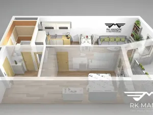 Prodej bytu 2+kk, Praha - Prosek, Kytlická, 53 m2
