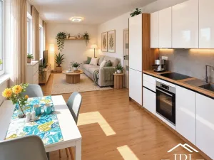 Pronájem bytu 1+kk, Praha - Letňany, Toužimská, 38 m2