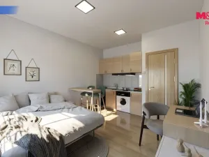 Prodej bytu 1+kk, Teplice - Trnovany, U Vlastního krbu, 19 m2