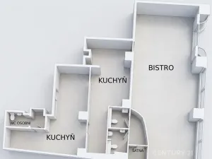 Pronájem restaurace, Ostrava - Moravská Ostrava, Nádražní, 127 m2