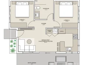 Prodej vily, Puerto Jiménez Canton, Costa Rica, Calle Playa Cañaza, 60 m2