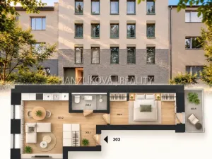 Prodej bytu 2+kk, České Budějovice - České Budějovice 5, Ledenická, 40 m2