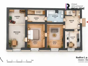 Prodej rodinného domu, Rudice, 100 m2