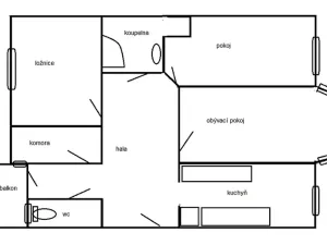 Prodej bytu 3+1, Teplice, Jankovcova, 98 m2