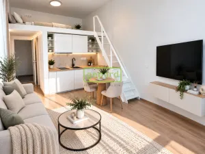 Pronájem bytu 1+kk, Praha - Nusle, Čestmírova, 24 m2