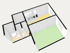 Pronájem bytu 2+kk, Praha - Košíře, Donátova, 44 m2