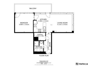 Prodej bytu 2+kk, Praha - Strašnice, V Rybníčkách, 46 m2