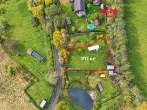 Prodej pozemku pro bydlení, Útvina - Český Chloumek, 913 m2
