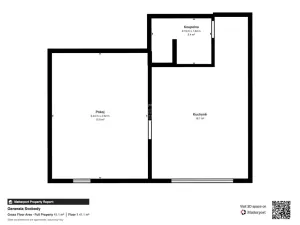 Prodej bytu 1+1, Jirkov, Generála Svobody, 33 m2