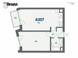 Pronájem bytu 2+kk, Plzeň, V Zahrádkách, 58 m2