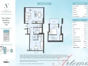 Prodej bytu 3+kk, Praha - Bubeneč, Na výšinách, 98 m2