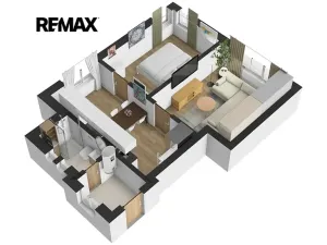 Prodej bytu 2+1, Benešov nad Ploučnicí, Sokolský vrch, 57 m2