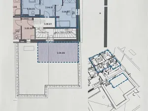Pronájem bytu 3+kk, Hluboká nad Vltavou, Masarykova, 68 m2