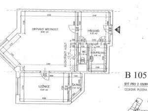 Prodej bytu 2+kk, Praha - Kunratice, K Václavce, 69 m2