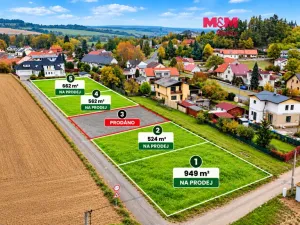 Prodej pozemku pro bydlení, Třemošná - Záluží, 524 m2