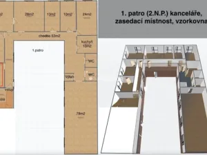 Pronájem skladu, Jirny, Tovární, 106 m2
