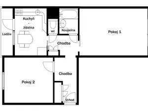 Prodej bytu 2+1, Hradec Králové, Sekaninova, 51 m2