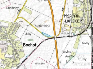 Prodej podílu pole, Bochoř, 815 m2