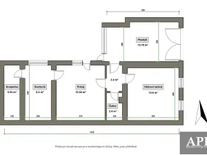 Prodej rodinného domu, Kunovice, Svahová, 66 m2