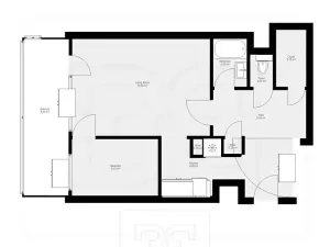 Pronájem bytu 2+kk, Praha - Bohnice, Poznaňská, 53 m2